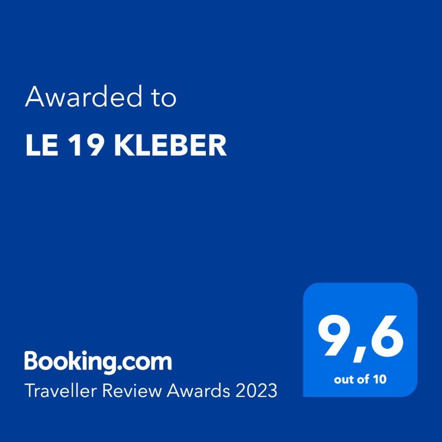Le 19 Kleber Climatise Apartment Colmar Bagian luar foto